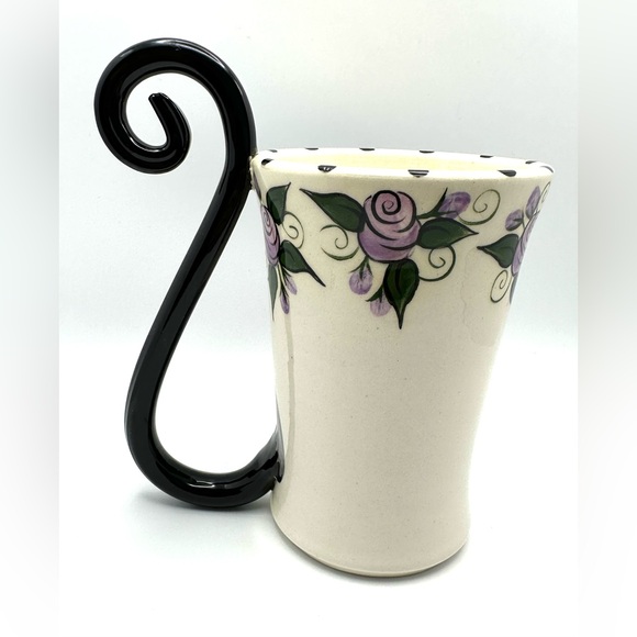 April Gadler Coffee Siamese Cat Mug ~ Hand Painted - Picture 4 of 10